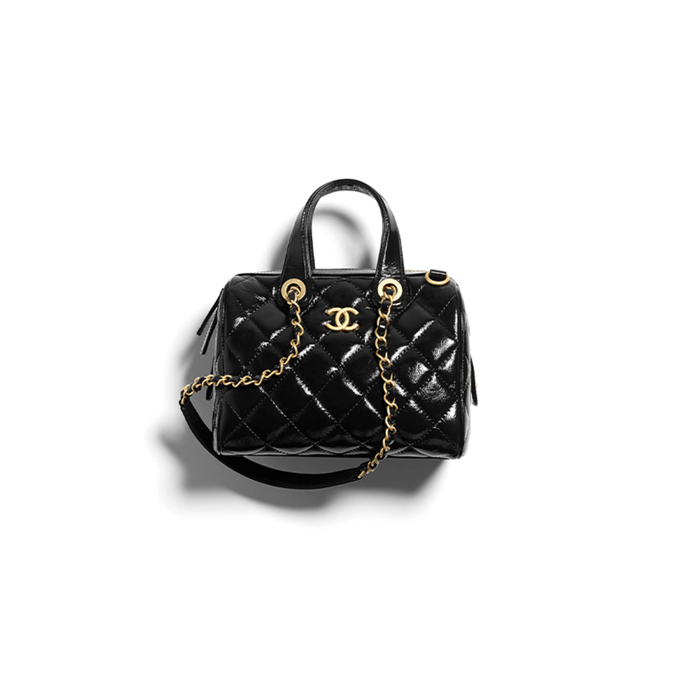 CHANEL SMALL BOWLING BAG AS5578 (21*17*13cm)